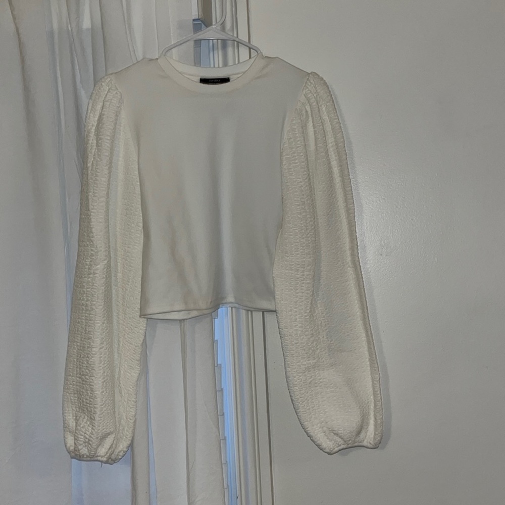 ASOS balloon sleeve shirt